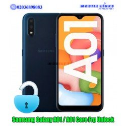 Samsung Galaxy A01 SM-A015F / A01 Core SM-A013F FRP Unlocking Service